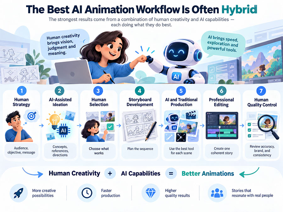The Best AI Animation Workflow