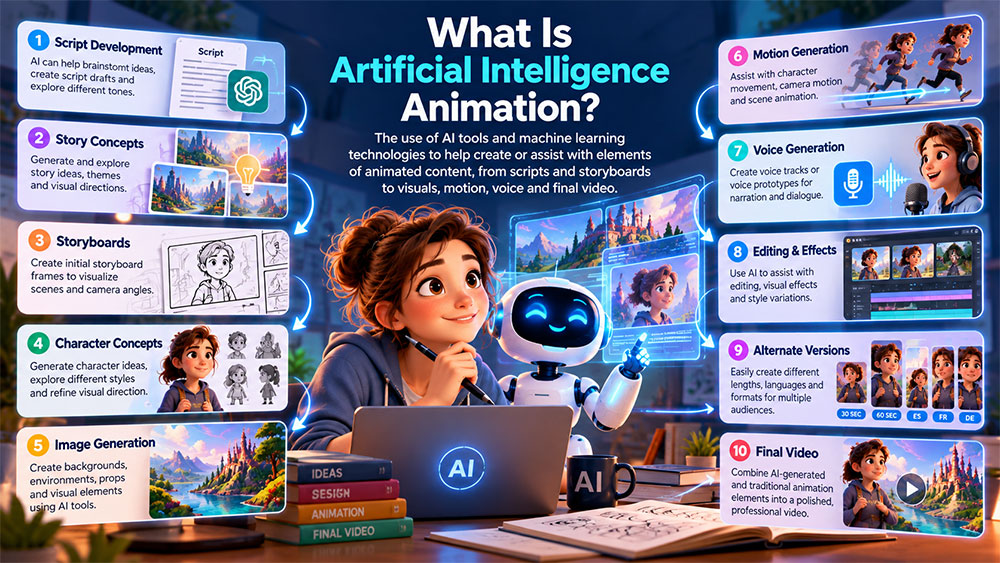 What is Artificial Intelligence Animation