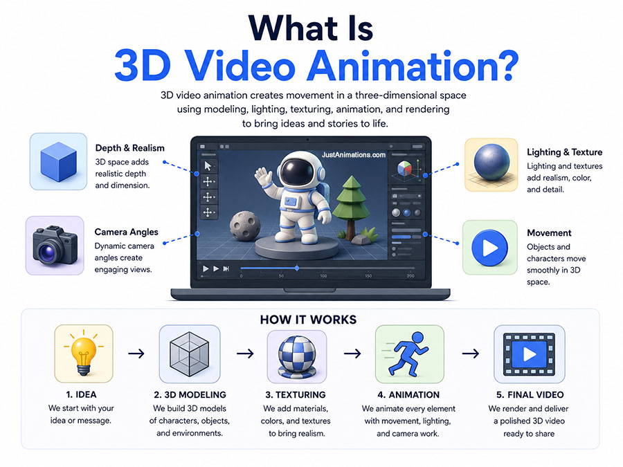 What is 3D Video Animation
