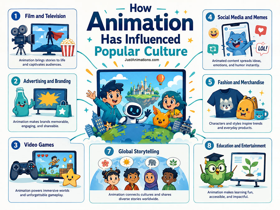 How Animation Has Influenced Pop Culture