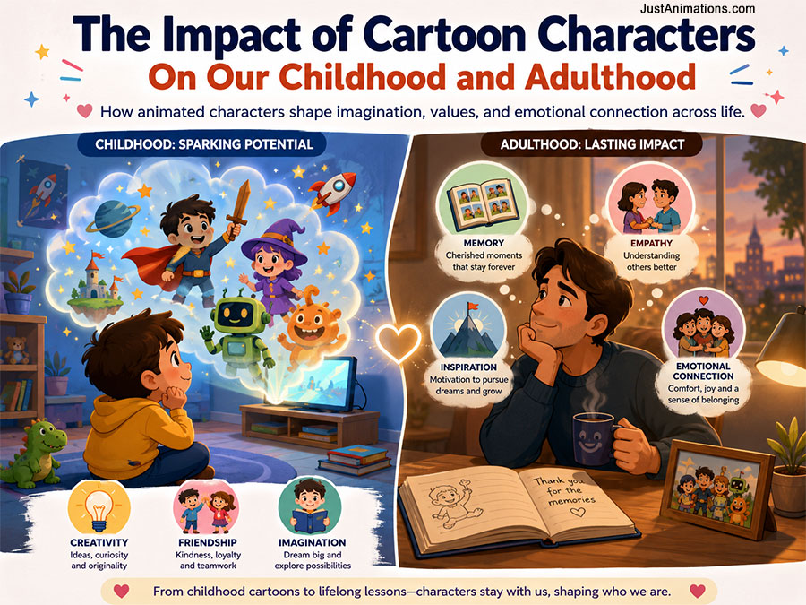 The Impact of Cartoon Characters