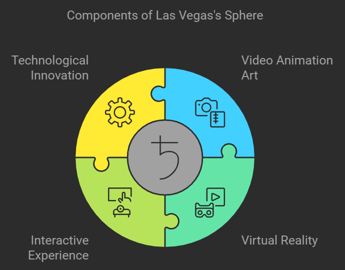 components of The Las Vegas Sphere