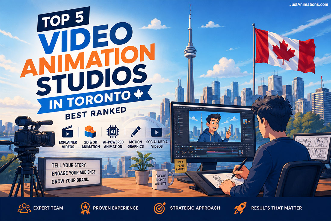 Top 5 Video Animation Studios in Toronto Best Ranked