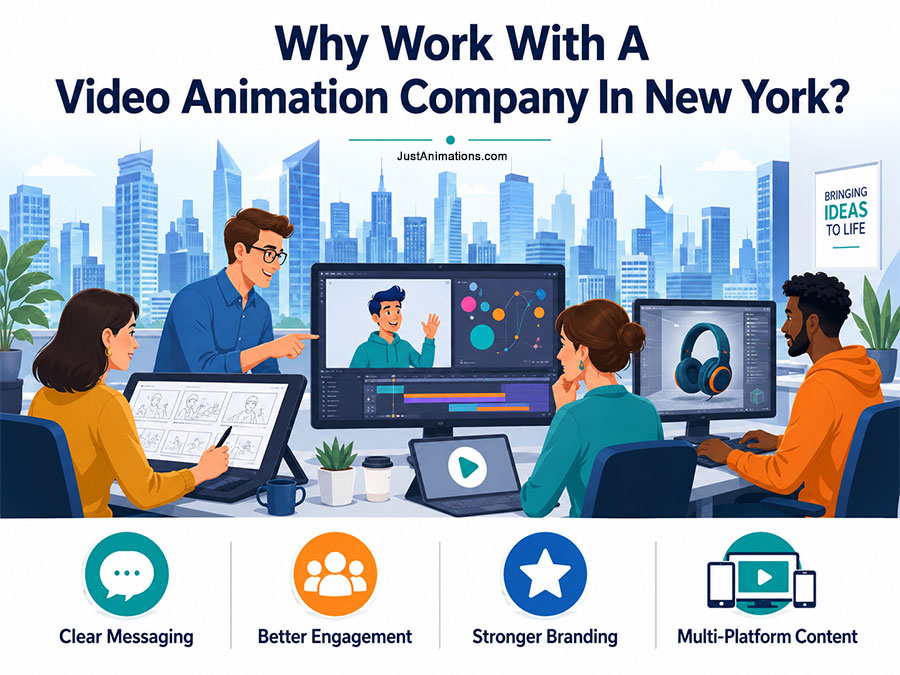 Why Work With a Video Animation Company in New York