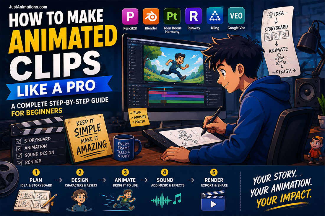 How to Make Animated Clips for Beginners