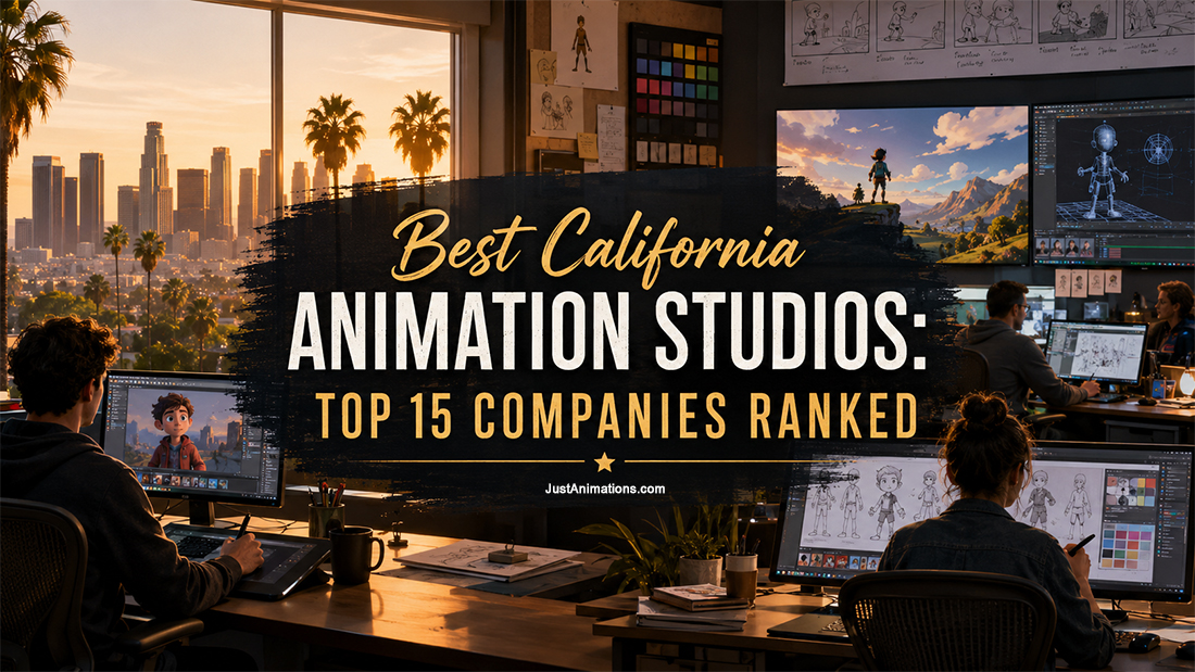 Best California Animation Studios Top 15 Companies Ranked
