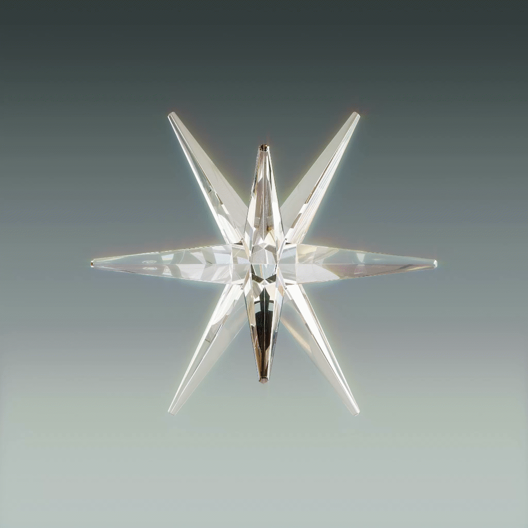 3D 12-Point Crystal Merkaba