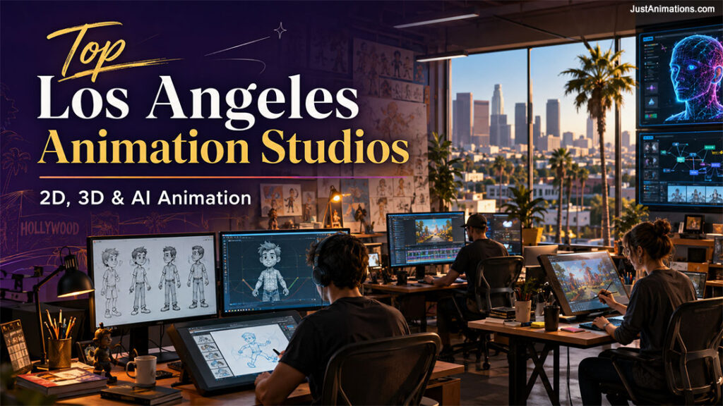 Animation Technologies Top Los Angeles Animation Studios for 2D, 3D, AI Animation