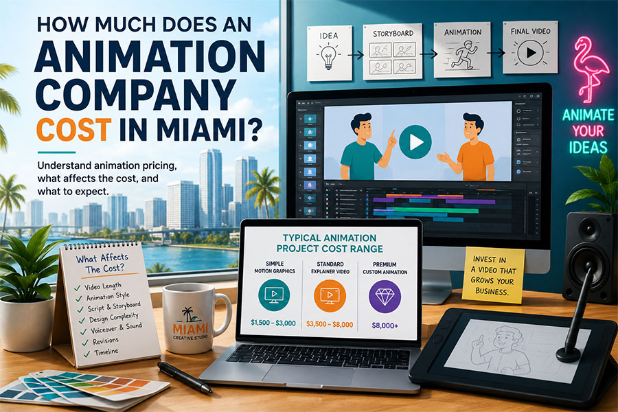 Animation Company Cost Miami