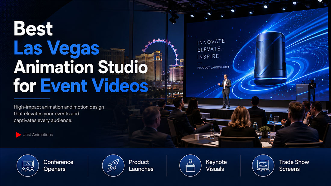 Best Las Vegas Animation Studio for Event Videos