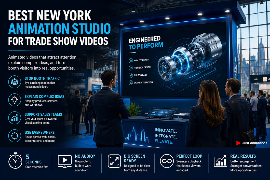 Best New York Animation Studio for Trade Show Videos