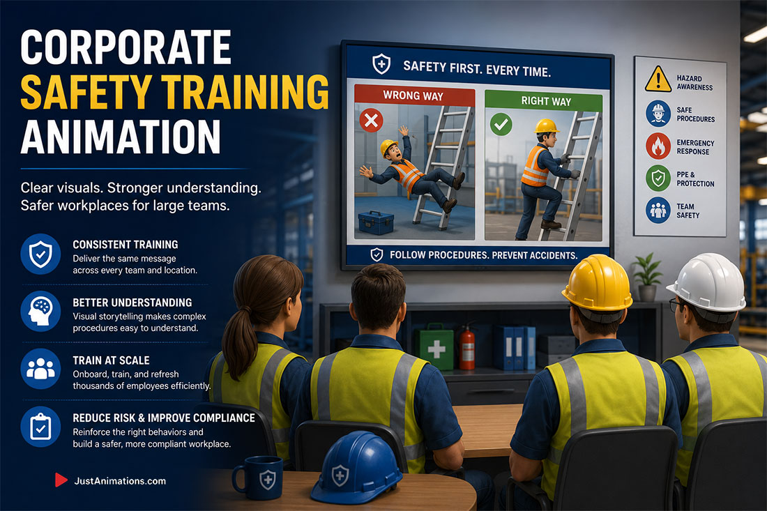 Corporate Safety Training Animation
