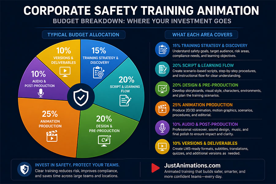 Corporate Safety Training Animation Cost