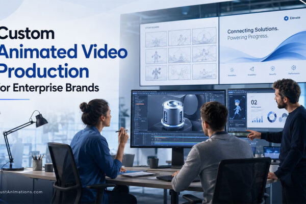 Custom Animated Video Production for Enterprises