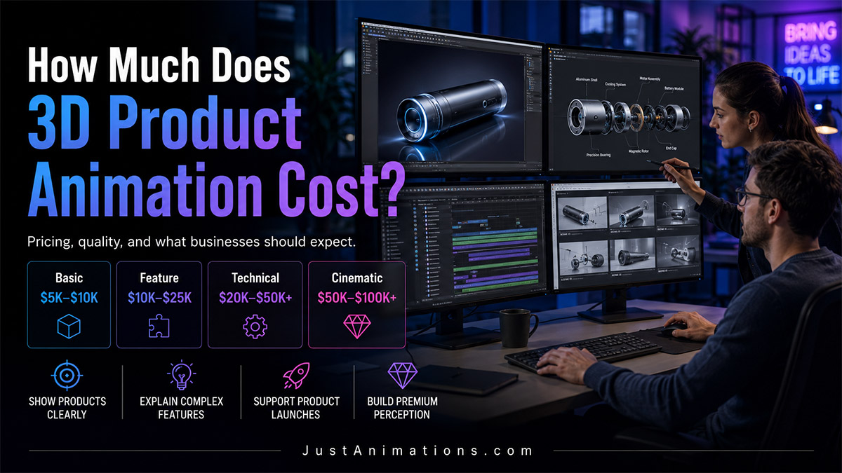 How Much Does 3D Product Animation Cost