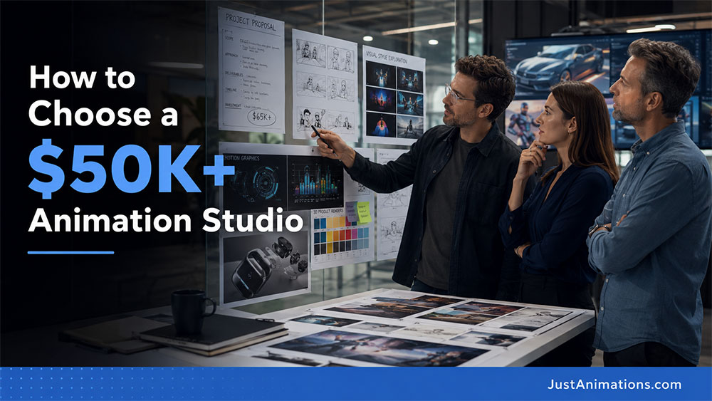 How to Choose a $50k+ Animation Studio
