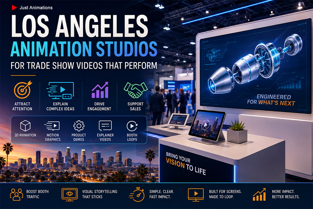 Los Angeles Animation Studios for Trade Show Videos