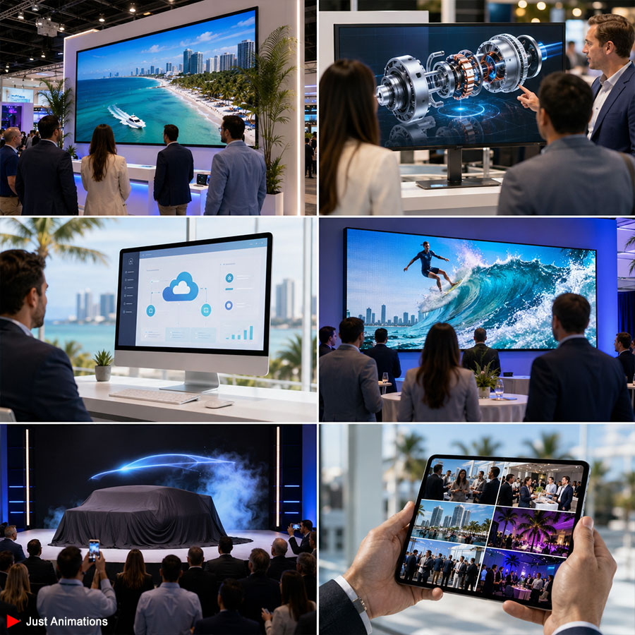 Miami Trade Show Animation Company