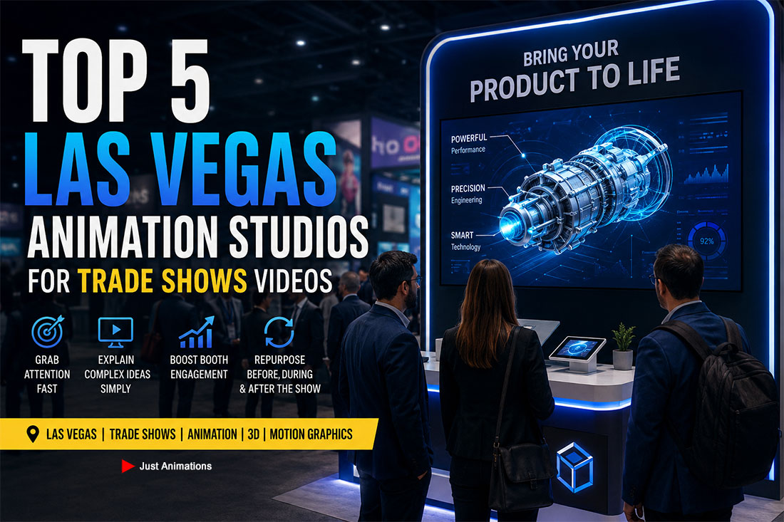 Top 5 Las Vegas Animation Studios for Trade Shows Videos