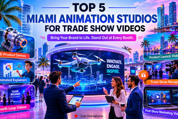 Top 5 Miami Animation Studios for Trade Shows
