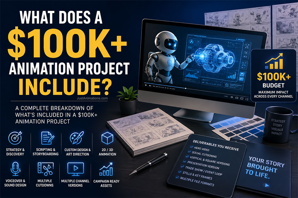 What Does a $100k Animation Project Include
