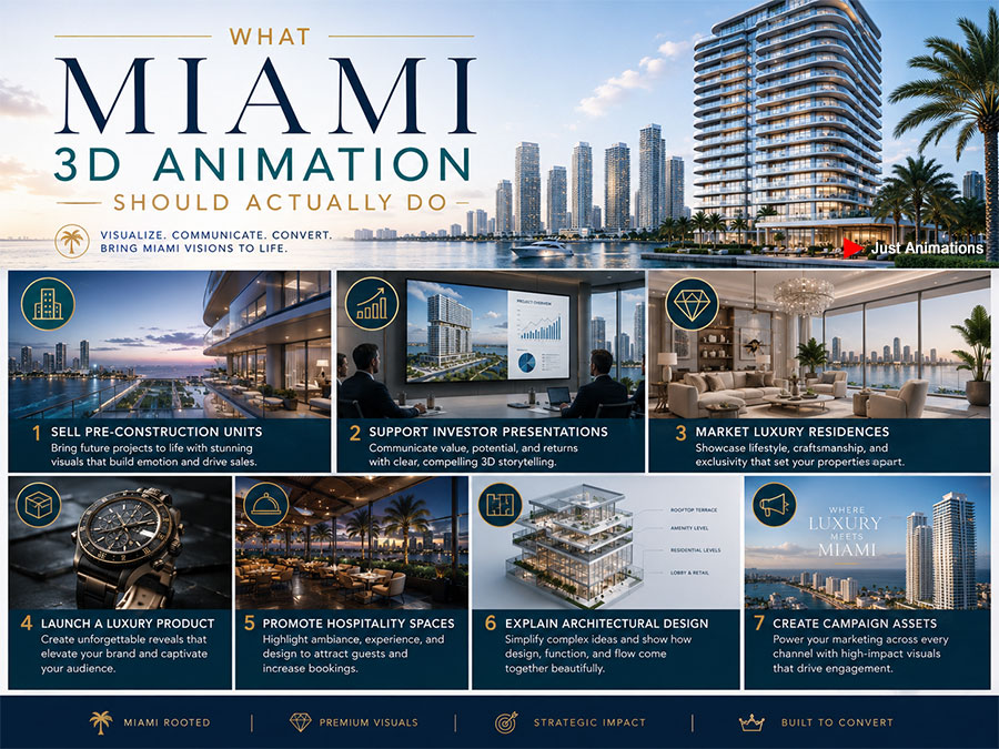 What Miami 3D Animation Should Actually Do