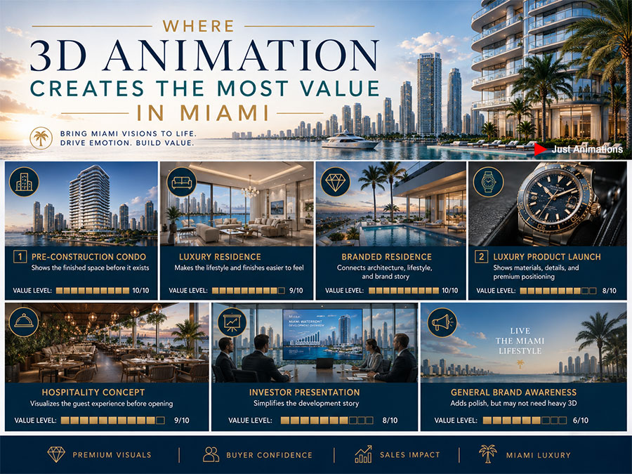 Where Miami 3D Animation Creates the Most Value