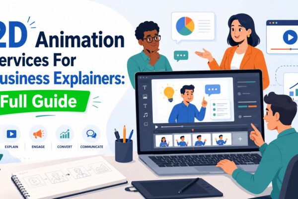 2D Animation Services For Business Explainers: Full Guide