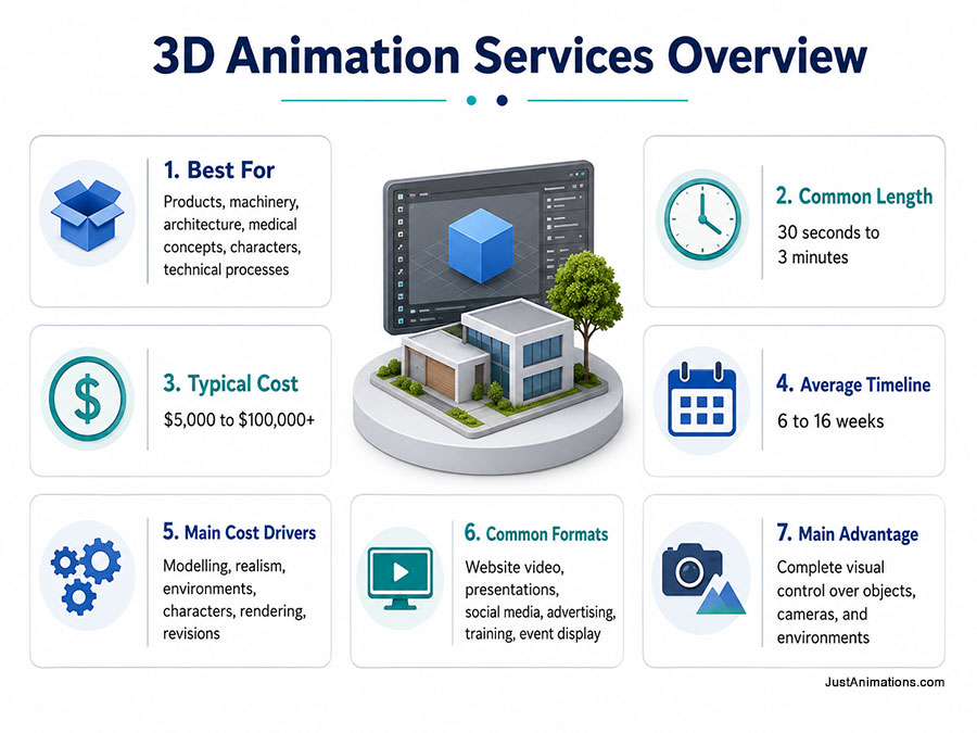 3D Animation Services Overview