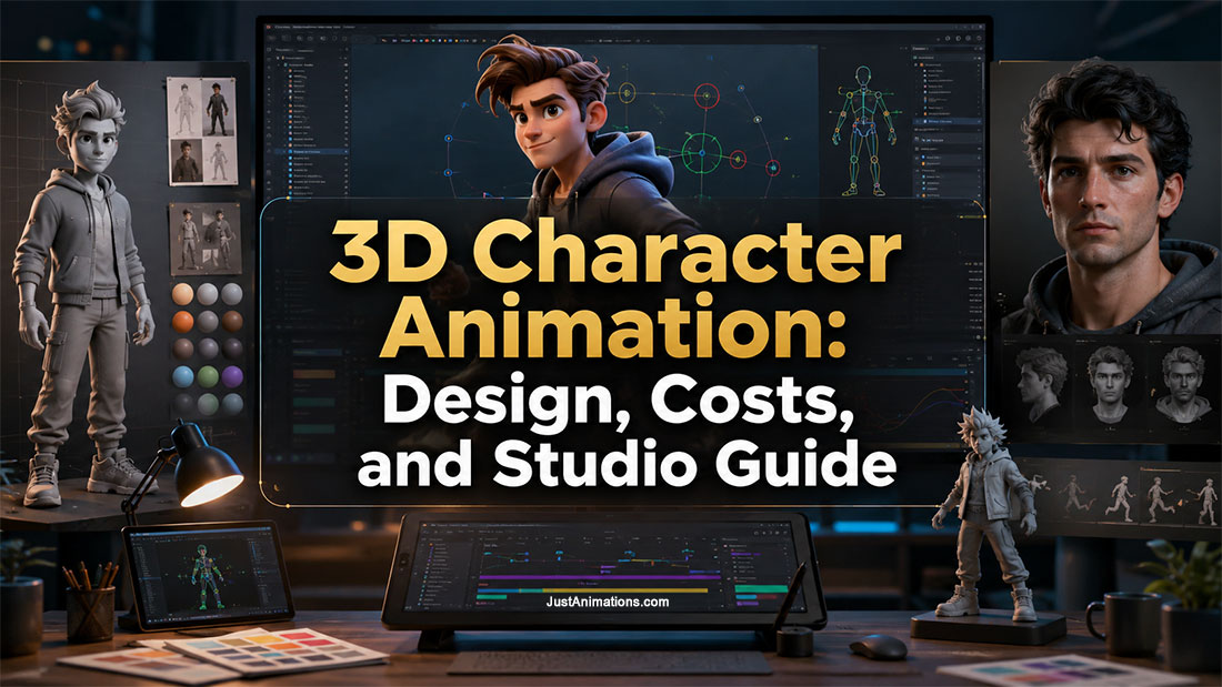 3D Character Animation Studio and Costs Guide