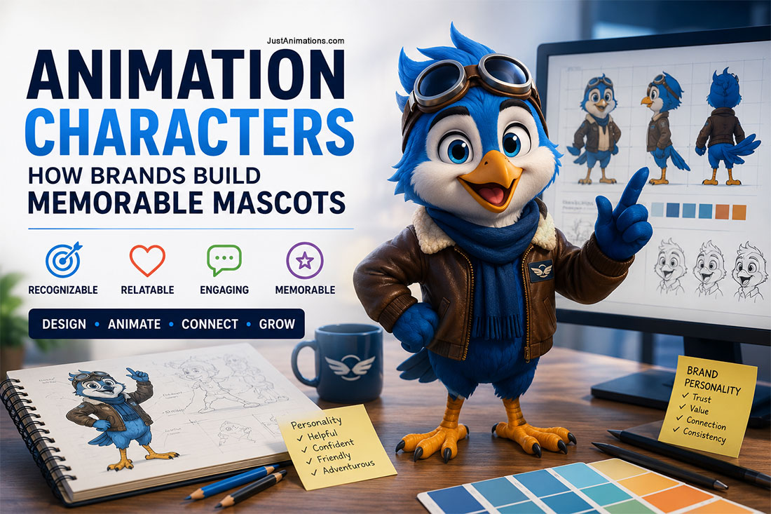 Animation Characters How Brands Build Memorable Mascots