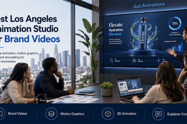 Best Los Angeles Animation Studio for Brand Videos