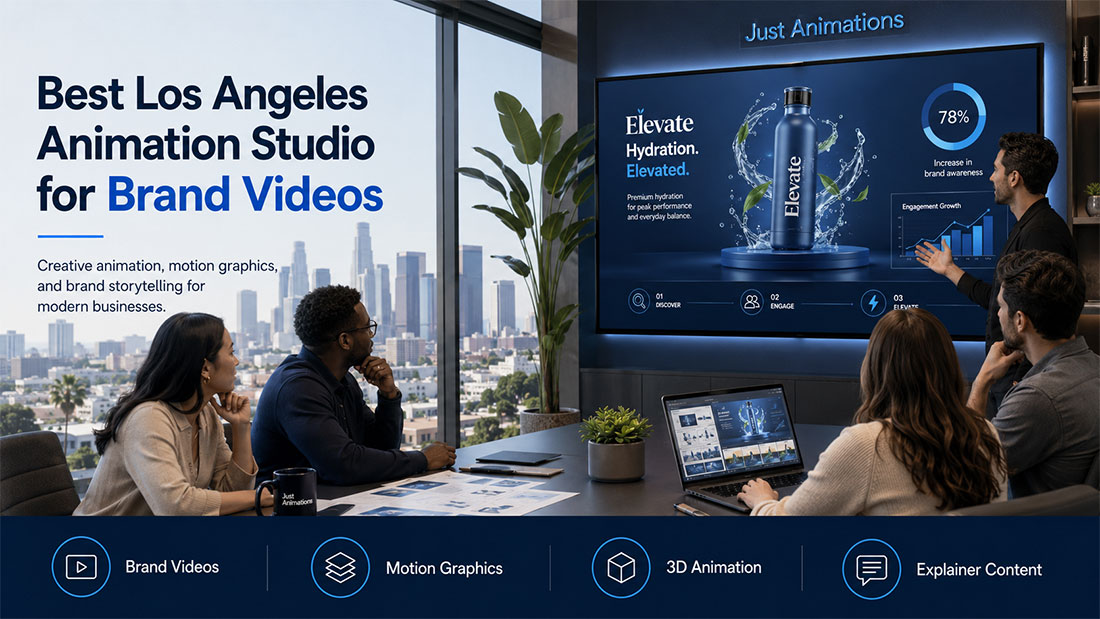 Best Los Angeles Animation Studio for Brand Videos