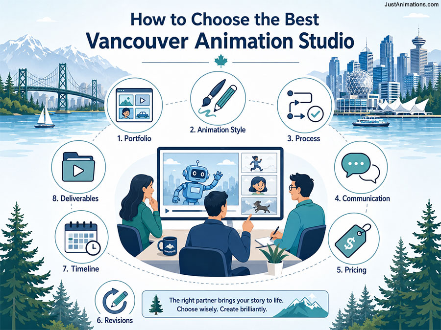How to Choose the Best Vancouver Animation Studio