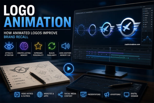 Logo Animation How Animated Logos Improve Brand Recall