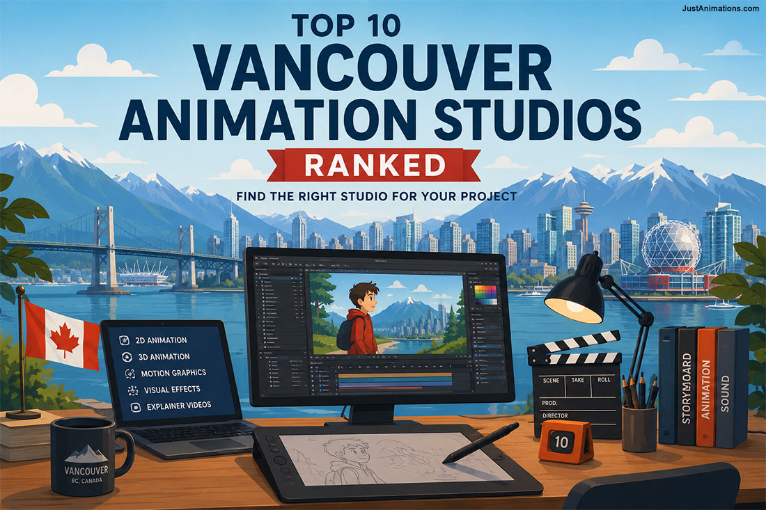 Top 10 Vancouver Animation Studios Ranked