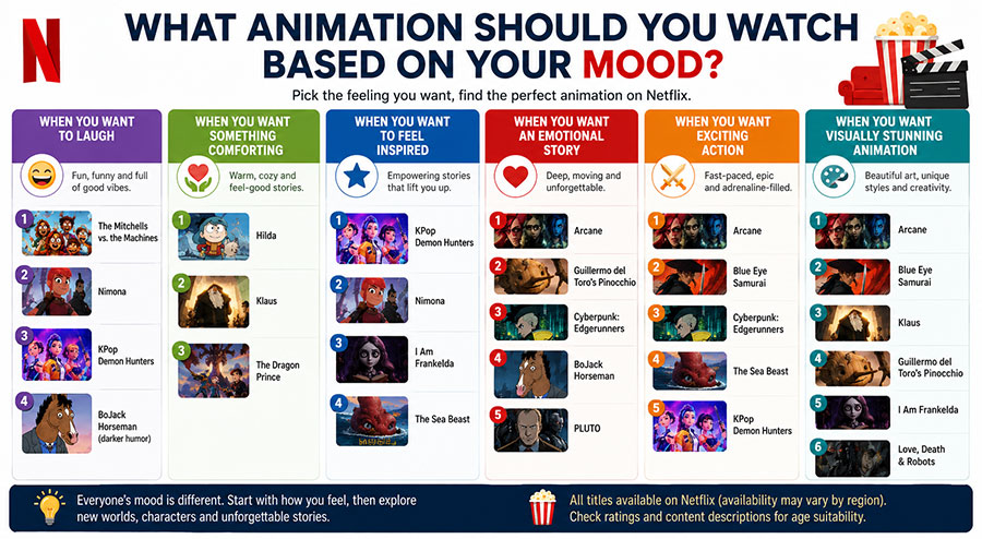 What Animation Should You Watch Based On Your Mood