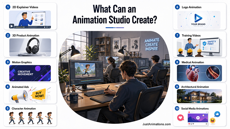 What Can An Animation Studio Create