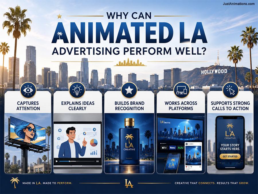 Why Can Animated LA Advertising Perform Well
