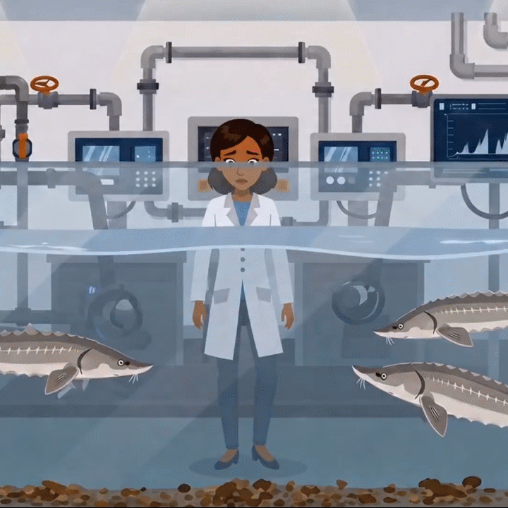 Sturgeon Conservation Aquaculture Biofilter Animation