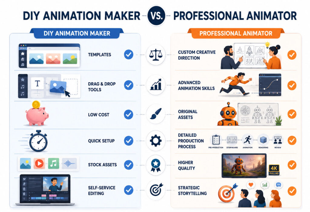 DIY Animation Maker vs Animator