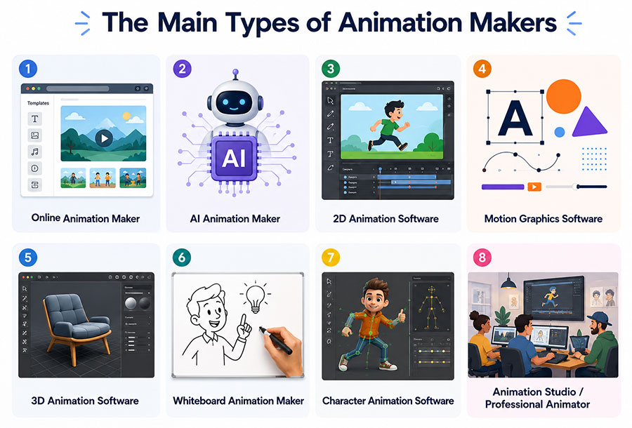 Types of Animation Makers