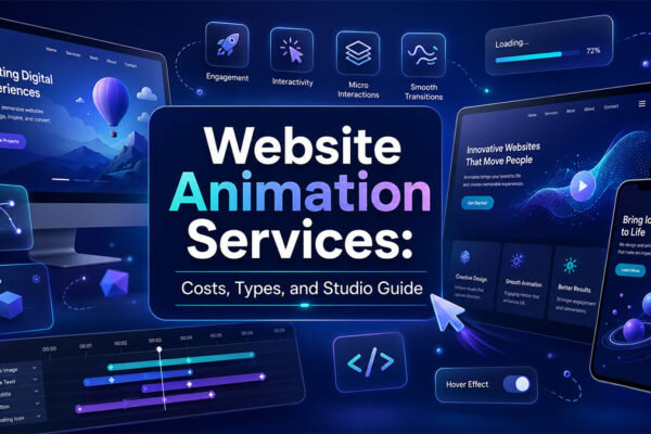 Website Animation Services Costs Types and Studio Guide