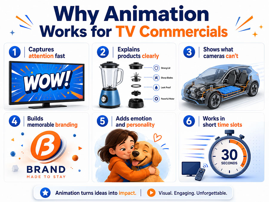 Animation for TV Commercials