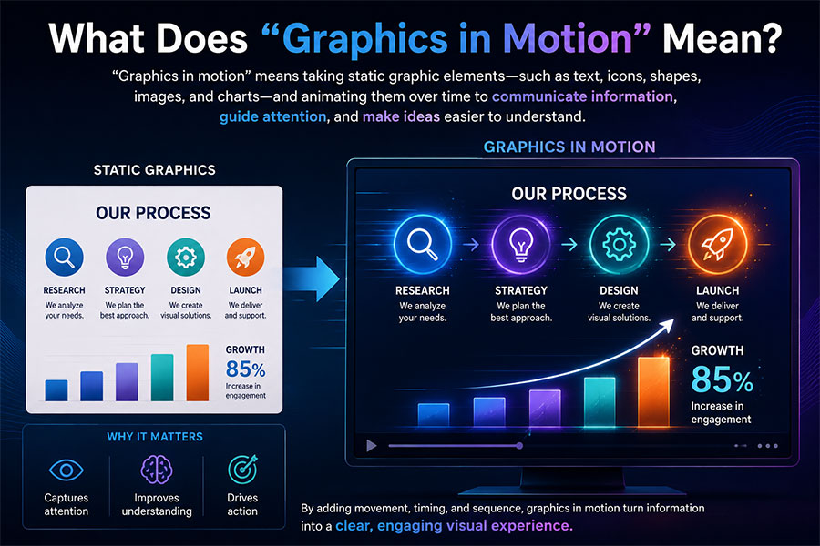 Graphics in Motion Meaning