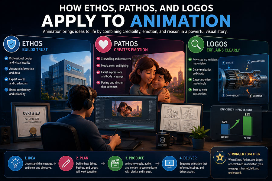 How Ethos Pathos and Logos Applies to Animation