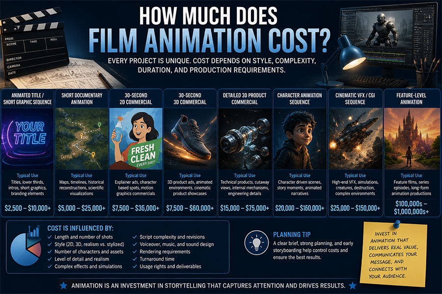 How Much Does Film Animation Cost