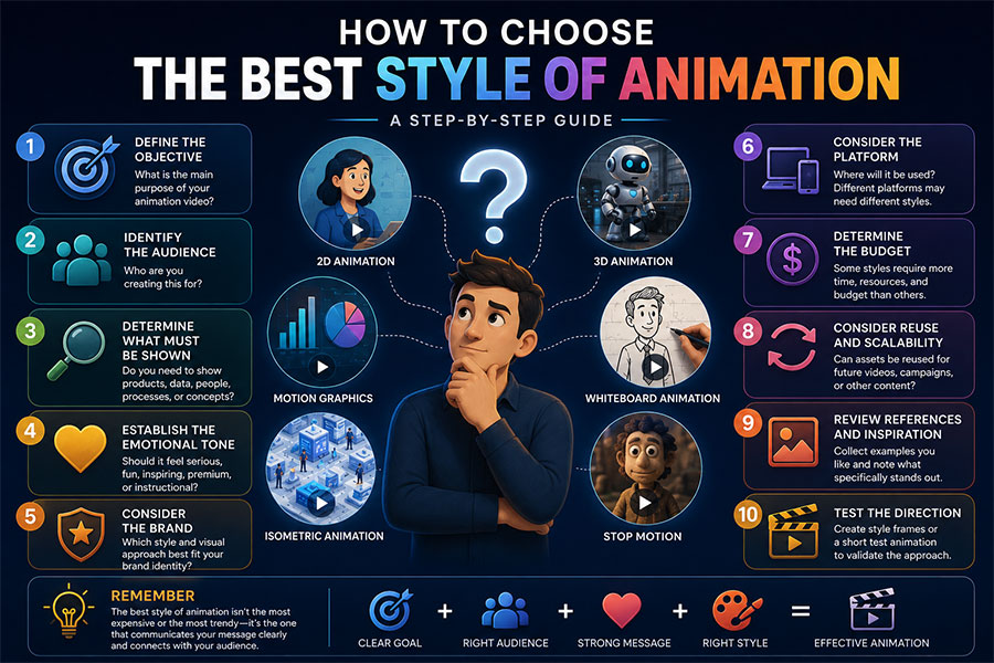 How to Choose The Best Style of Animation