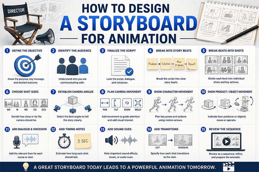 How to Design A Storyboard for Animation