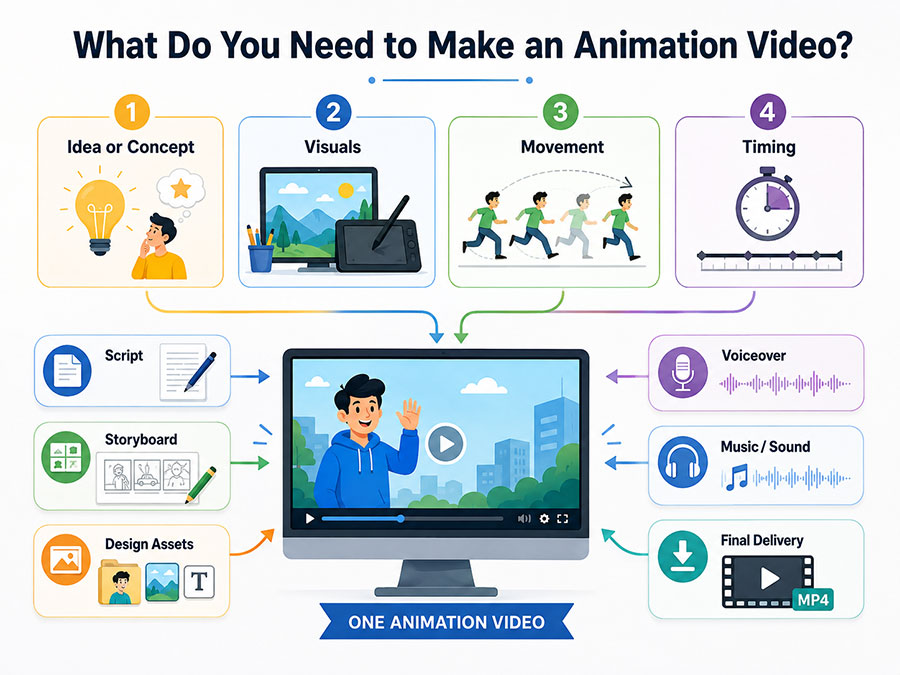 What Do you Need to make an Animation Video
